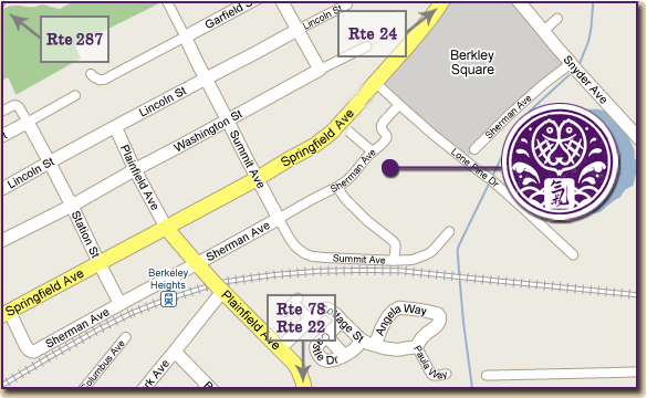 Map of 430 Springfield Avenue, Berkeley Heights, NJ